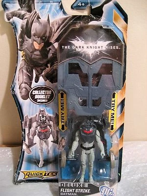 BATMAN THE DARK KNIGHT RISES QUICKTEK FLIGHT STRIKE FIGURE new in box - Image 1 of 2