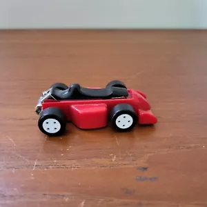Vintage 1989 E&B Giftware Made In Hong Kong Red / Black Car - Picture 1 of 7