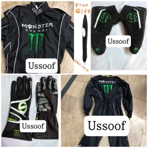 Monster Go-Karting kart Suit CIK FIA Level 2 Shoes Gloves with free gift - Picture 1 of 4
