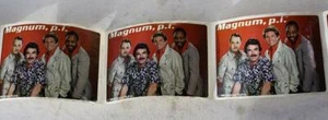 Magnum PI Roll Of 10 Stickers 1980 Universal Studios Pictured 4 Cast Members --- - Picture 1 of 1