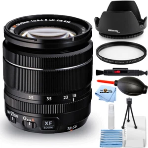 Fujifilm XF 18-55mm f/2.8-4 R LM OIS Zoom Lens 16276479 - 7PC Accessory Bundle - Picture 1 of 4