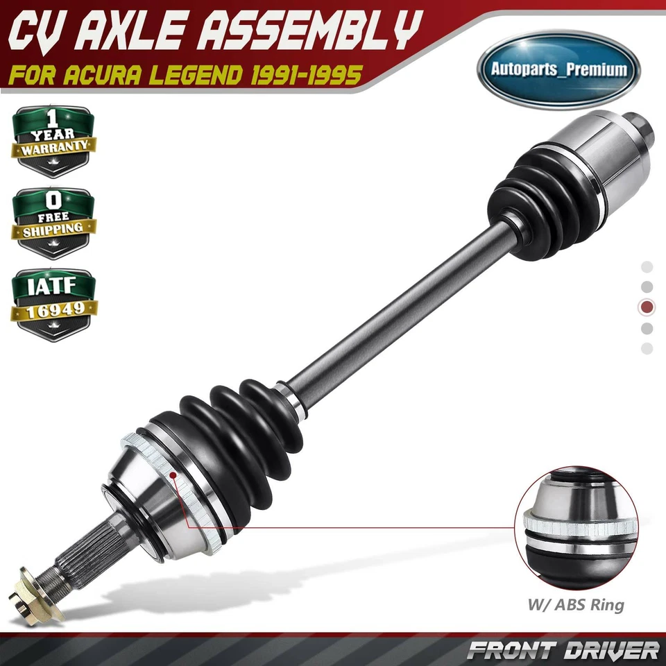 1x Conjunto de eje CV del lado del conductor delantero para Acura Legend 1991 1992 1993 1994 1995 Foto 1 de 4