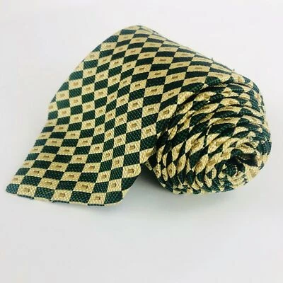 Corbata Coach Para Hombre RARA De Colección con Diseño Clásico con Negro y Dorado - 58 Pulgadas Foto 1 de 4