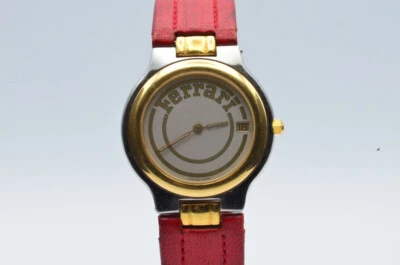 Ferrari Women's Watch Quartz Steel/Gold 28MM Vintage RAR Wrist Watch Very Nice 2 - image 1 of 4