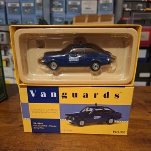 Vanguards VA12602 Ford Escort MKII I.I Popular Surrey Police, 1/43, MIB! - Picture 1 of 5