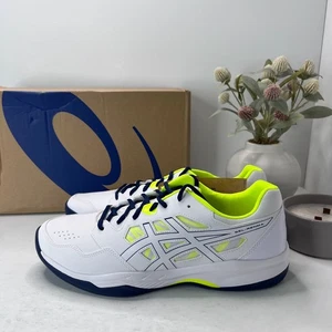 ASICS Gel Renma Pickleball Court Shoes White Blue Expanse Men's 13 NWB - Picture 1 of 10