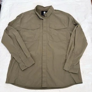 Duluth Alaskan Hardgear Nylon Snap Button Up Long Sleeve Vented XL Standard Fit - Picture 1 of 16