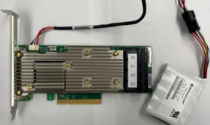 Contrôleur RAID Dell MR 9460-16i SAS/SATA/PCIe (NVMe) 4x SFF-8643 PCI-E 42PDX - Photo 1/1