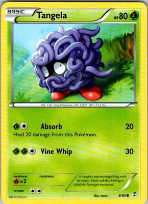 Pokemon | Generations | Tangela | 8/83 | Normal | NM - Image 1 of 2