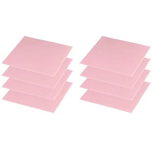 8 Pcs Thermal Pads 100x100x1.5mm for CPU GPU M.2 SSD NVMe Pink - Afbeelding 1 van 7
