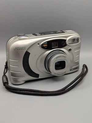 Bell and Howell Power Zoom PZ2200 35mm Film Point and Shoot Camera Silver Tested - Image 1 of 4
