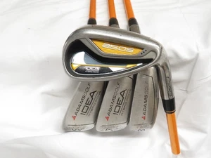 Used Adams Idea a505 6-9 Hybrid Iron Set Adams Idea Lite Flex Graphite Shafts - Picture 1 of 9