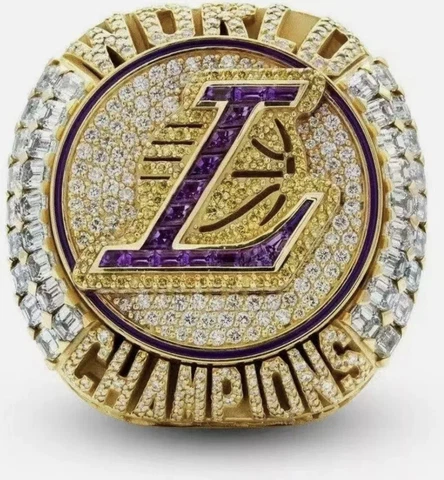 2020 LAKERS CHAMPIONSHIP RING EXACT REPLICA HIGH QUALITY LEBRON JAMES🏆RIP KOBE Cover