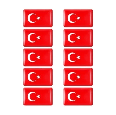 Türkei Aufkleber Sticker Türkiye Turkish Fan Wappe Flagge Logo Mond Auto - Bild 1 von 4