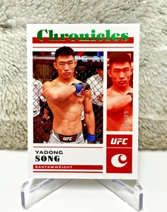 2023 Panini Chronicles UFC - Yadong Song Green 73/99 #21 - Picture 1 of 3