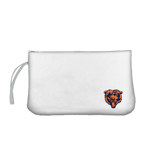 Chicago Bears Clear Wristlet, Stadium Approved, Ticket Holder NFL Licensed Cover
