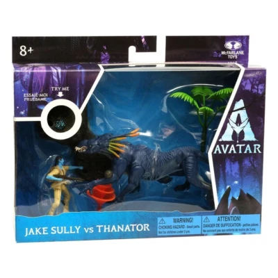 Avatar figurines Deluxe Medium Jake vs Thanator Action figures Avatar - Photo 1/4