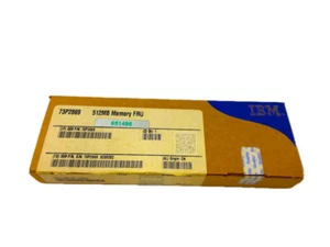 73P2869 I Open Box IBM 512MB SDRAM RDIMM Registered Memory Module 400MHz ECC Kit - Picture 1 of 3
