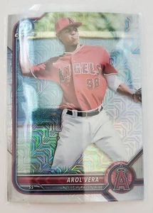 2022 Bowman Chrome Arol Vera Mojo Refractor #BCP-177 - Picture 1 of 2