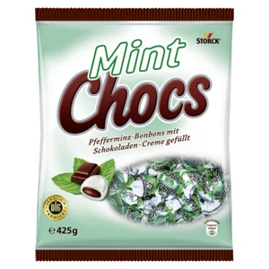 Storck Mint Choc Pfefferminz Bonbons mit Schokoladen Creme 425g - Picture 1 of 1