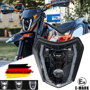 Für KTM SMC-R 690 EXC XCW 250 350 LED Scheinwerfer DRL Fernlicht Abblendlicht - Bild 1 von 12