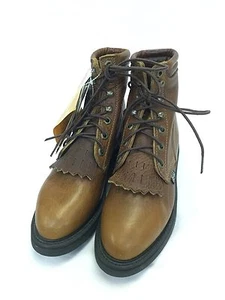Women's Justin Ladies Lace-up Workboots, Brown Style L770 - Bild 1 von 2