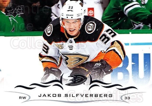2018-19 Upper Deck #252 Jakob Silfverberg - Image 1 of 1