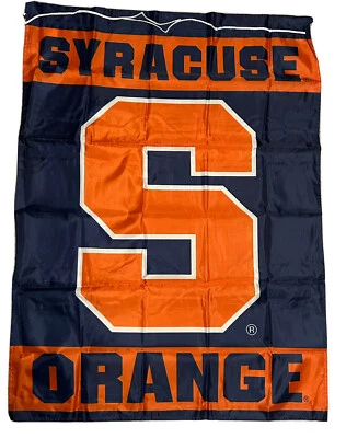 "Bandera de la Universidad de Siracusa Bandera Cuse Naranja Poliéster Interior Exterior 36"" X 47""" Foto 1 de 2