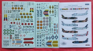 ACD Decals 1/72: F-86F Sabre & Canadair Sabre - Picture 1 of 6