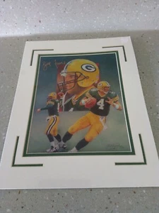 Rare Green Bay Packers Brett Signed By Bret Favre #4 11x14 NOS - Picture 1 of 5