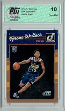 Tyrone Wallace 2016-17 Donruss Basketball #197 Rookie Card PGI 10