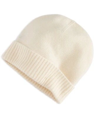 Gorro Charter Club 100% cashmere algemado, feminino um zise - Bianco Crema - Imagem 1 de 2