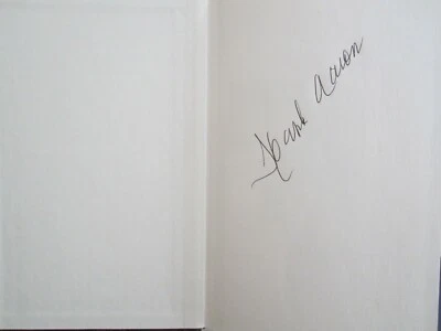 Hank Aaron autographed signed autograph 500 Home Run Club hardcover book JSA LOA - Image 1 of 3