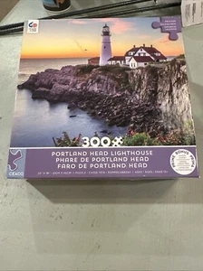 Ceaco - Scenic Photography - Portland Lighthouse - 300 Piece Jigsaw Puzzle - Picture 1 of 5