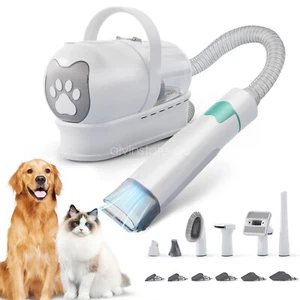 7 IN 1 Pet Dog Grooming Kit Cat Dog Hair Remover Dryer Nail Trimmer Low Noise - Picture 1 of 12