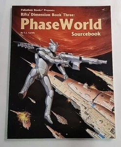 Phase World Sourcebook (Libro de dimensiones de grietas 3 1995 paladio primera impresión - Imagen 1 de 7