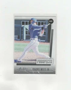 2021 Panini Absolute Prospects Bobby Witt Jr #P-10 Rookie RC - Picture 1 of 2