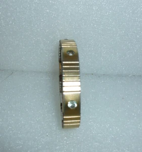 Vintage Magor Stainless Steel Magnetic Gold Tone W Faux Diamonds Bracelet. - Picture 1 of 6