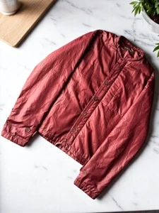 Vintage Helmut Lang Padded Jacket Size 46 Italy Red VTG Rare - Picture 1 of 7