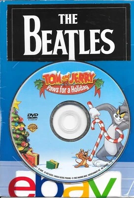 TOM AND JERRY PAWS-CHRISTMAS-DVD-2003-REPLACEMENT DISC ONLY)-FREE SHIP IN CANADA - Image 1 of 4