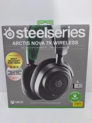 SteelSeries Arctis Nova 7X Gaming-Headset - Schwarz/Grün für Xbox (mit OVP) - Bild 1 von 4