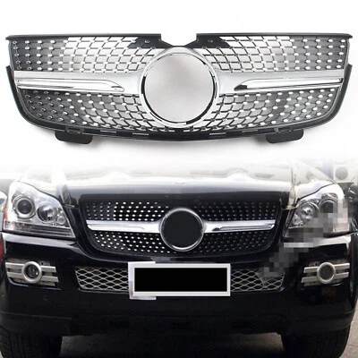 Parrilla delantera GL350 para Mercedes Benz X164 Clase GL 2007-2012 2010-2012 Foto 1 de 4