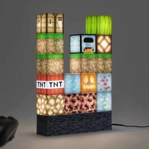 Minecraft Building Block Light -Desk Lamp Bedroom Sleeping Light New Year Gifts - Picture 1 of 9