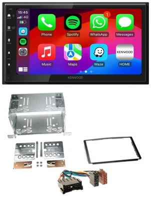 Kenwood MP3 USB DAB 2DIN Bluetooth Autoradio für Hyundai Santa Fe SM 04-06 - Bild 1 von 4