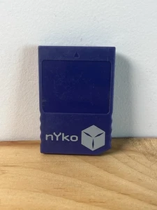 Purple - Nyko Nintendo Gamecube Memory Card 8MB - Picture 1 of 3