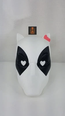 Deadpool Hello Kitty Kittypool Cosplay Costume Wearable Helmet Mask 3D Printed - Image 1 of 4