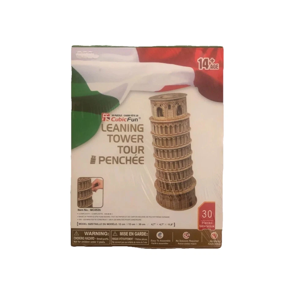 Model Puzzle Leaning Tower of Pisa age 14 plus model kits - Image 1 of 2