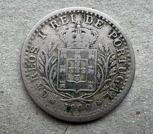 Portugal, 100 Reis, 1900, KM#546 - Bild 1 von 2