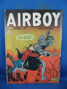 AIRBOY VOL 6 # 12 VG+ 1950 HILLMAN - Picture 1 of 2