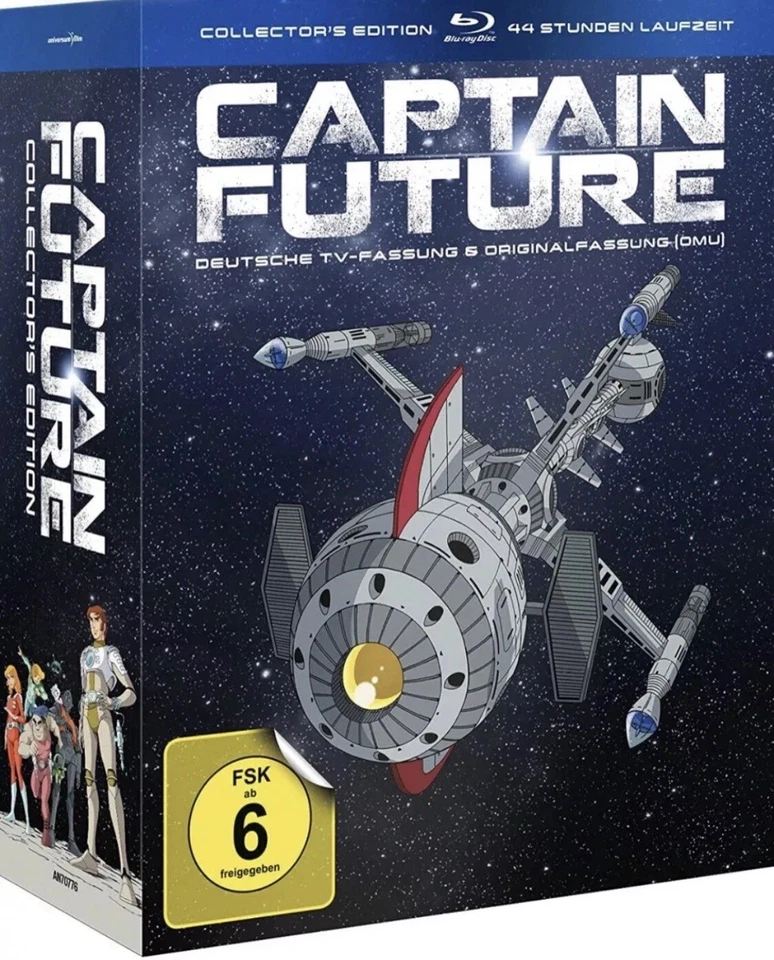 Captain Future - Collectors Edition Komplettbox Bluray Neuware | Deutsch in OVP - Bild 1 von 1